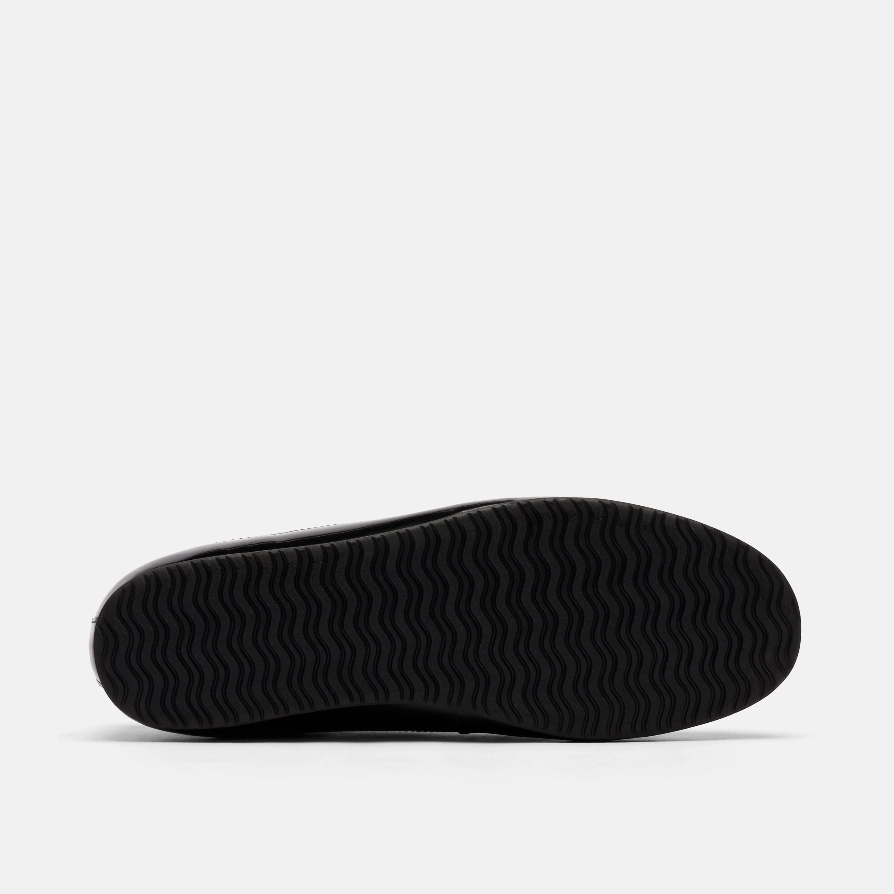 Alexander Black Patent Leather Ballerina Longwing Sneakers - Image 6
