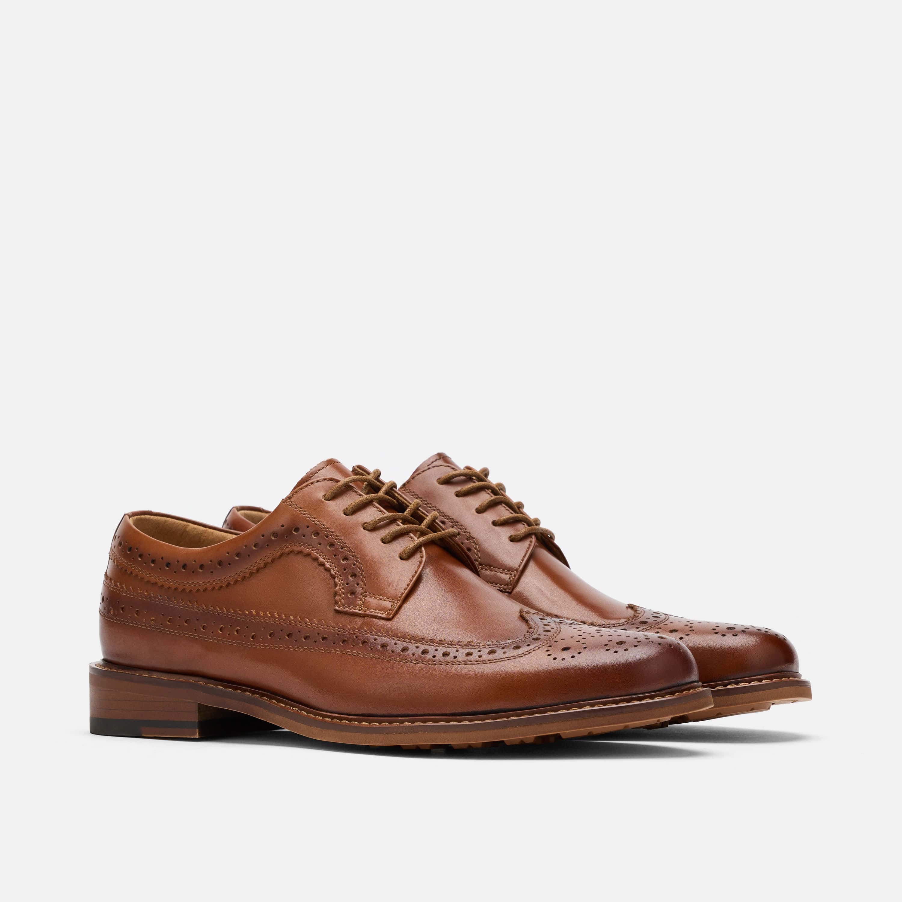 Alistair Brandy Leather Longwings - Image 2