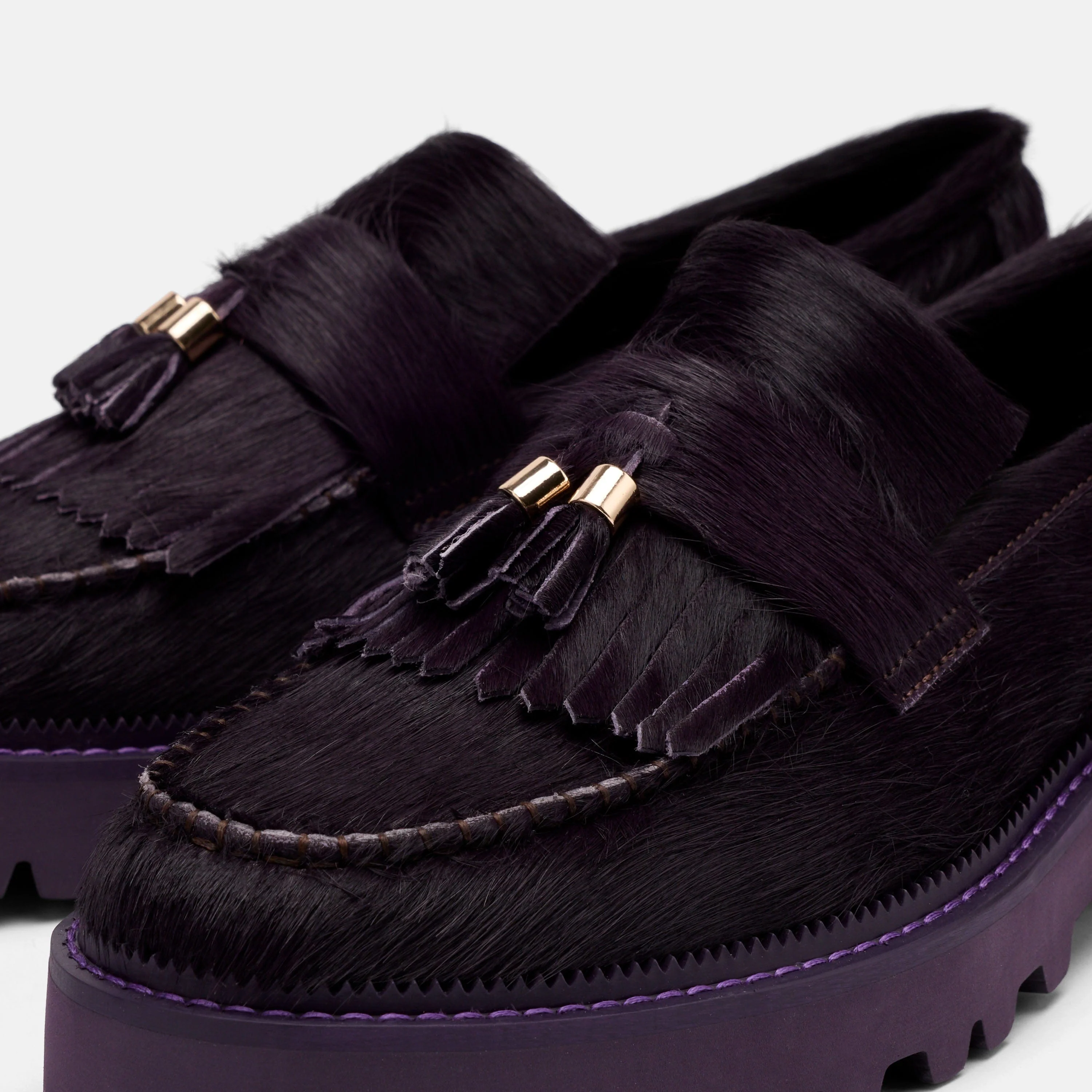 Iris by TheARTI$T Lug Tassel Loafers (Men's) - Image 3