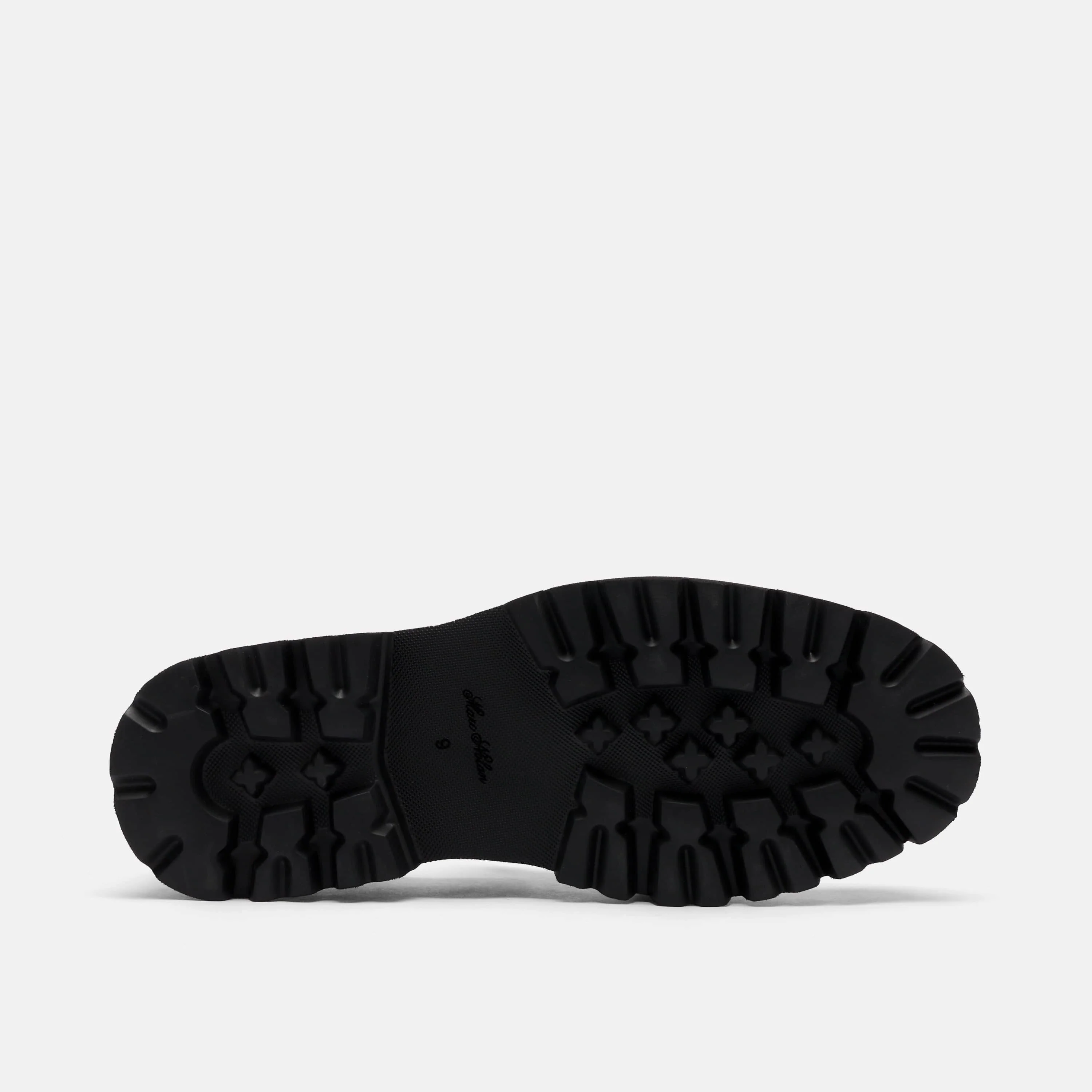 Blake Black Raffia Lug Bit Loafers - Image 6