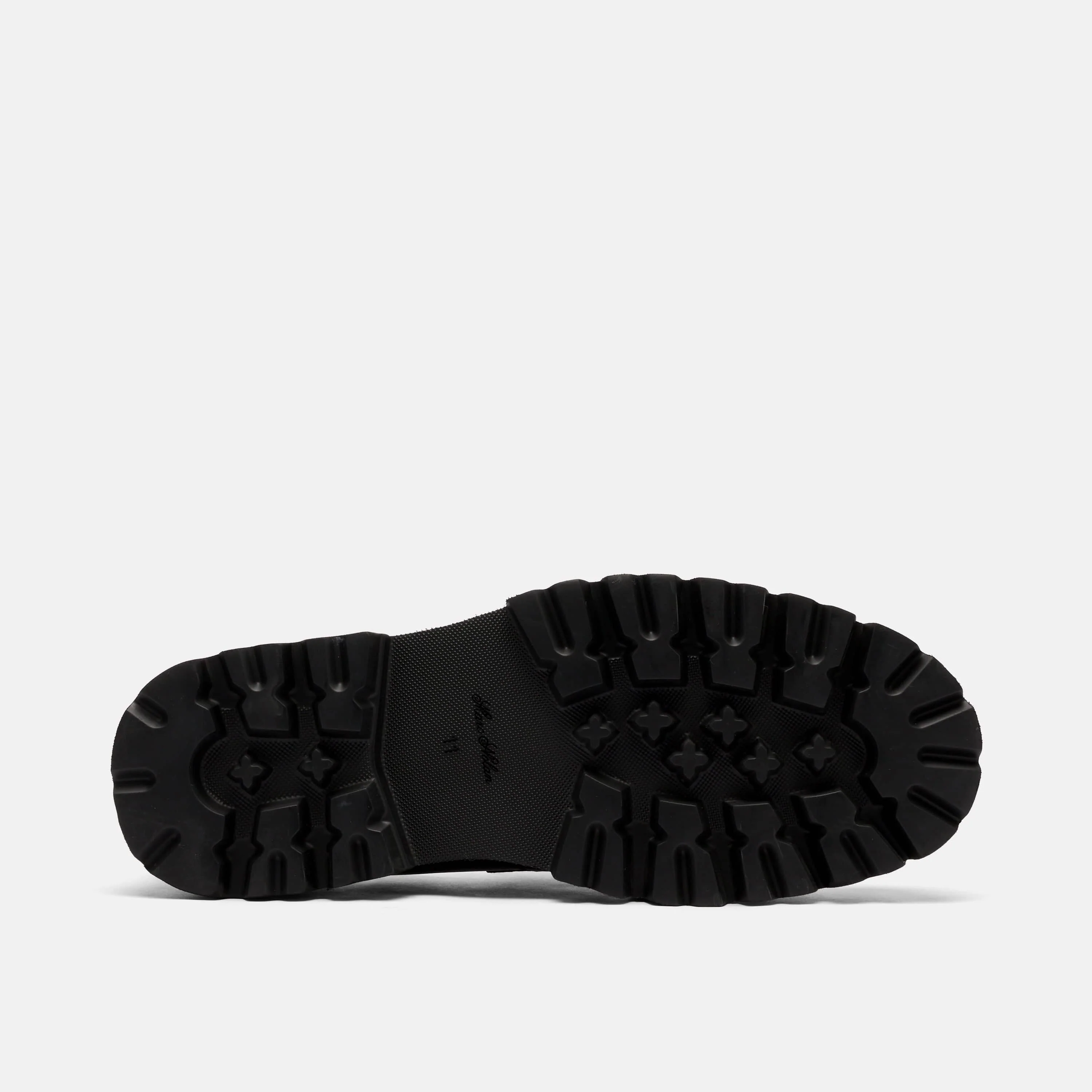 Blake Black Patent Leather Lug Bit Loafers - Image 6