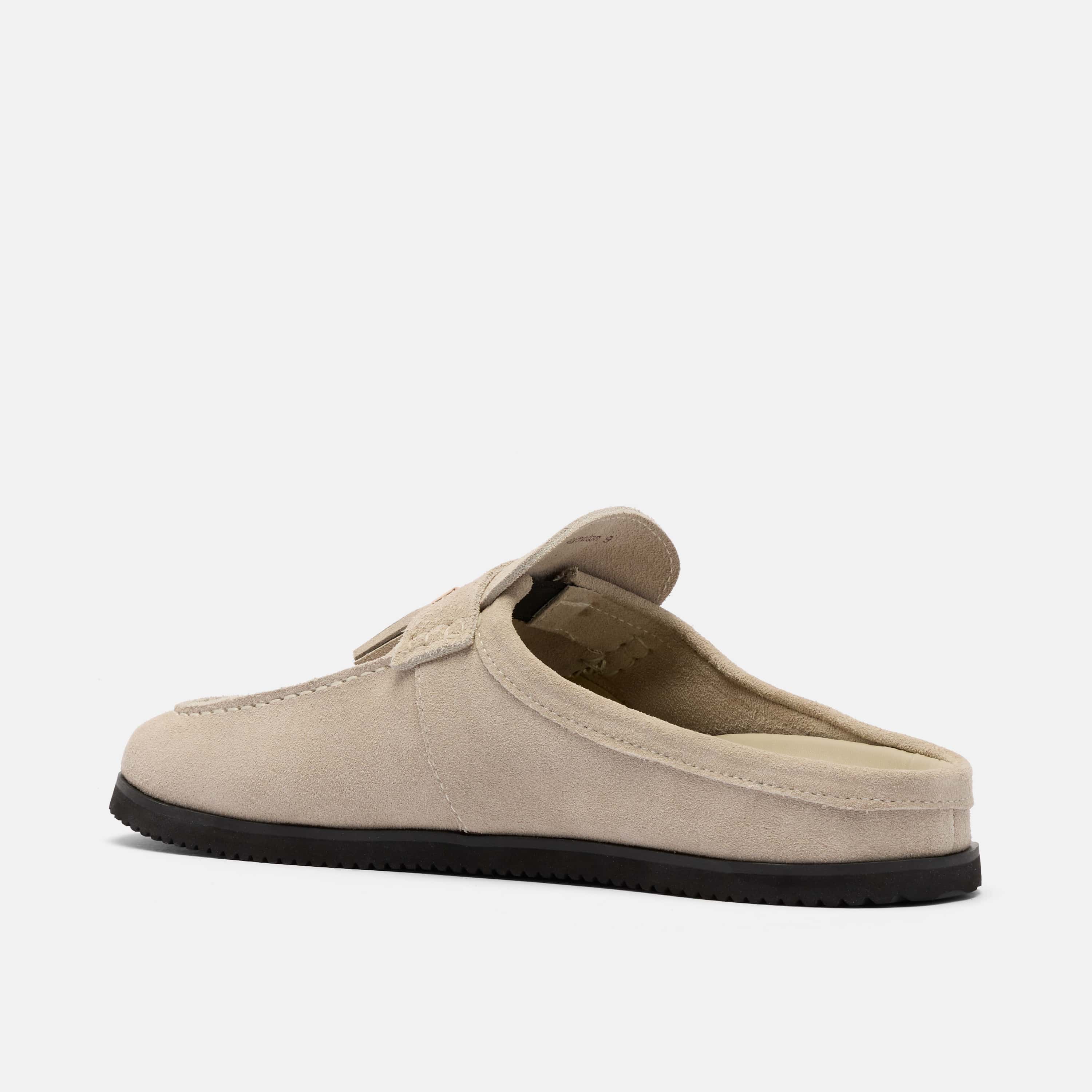 Hampton Stone Suede Tassel Mules - Image 4