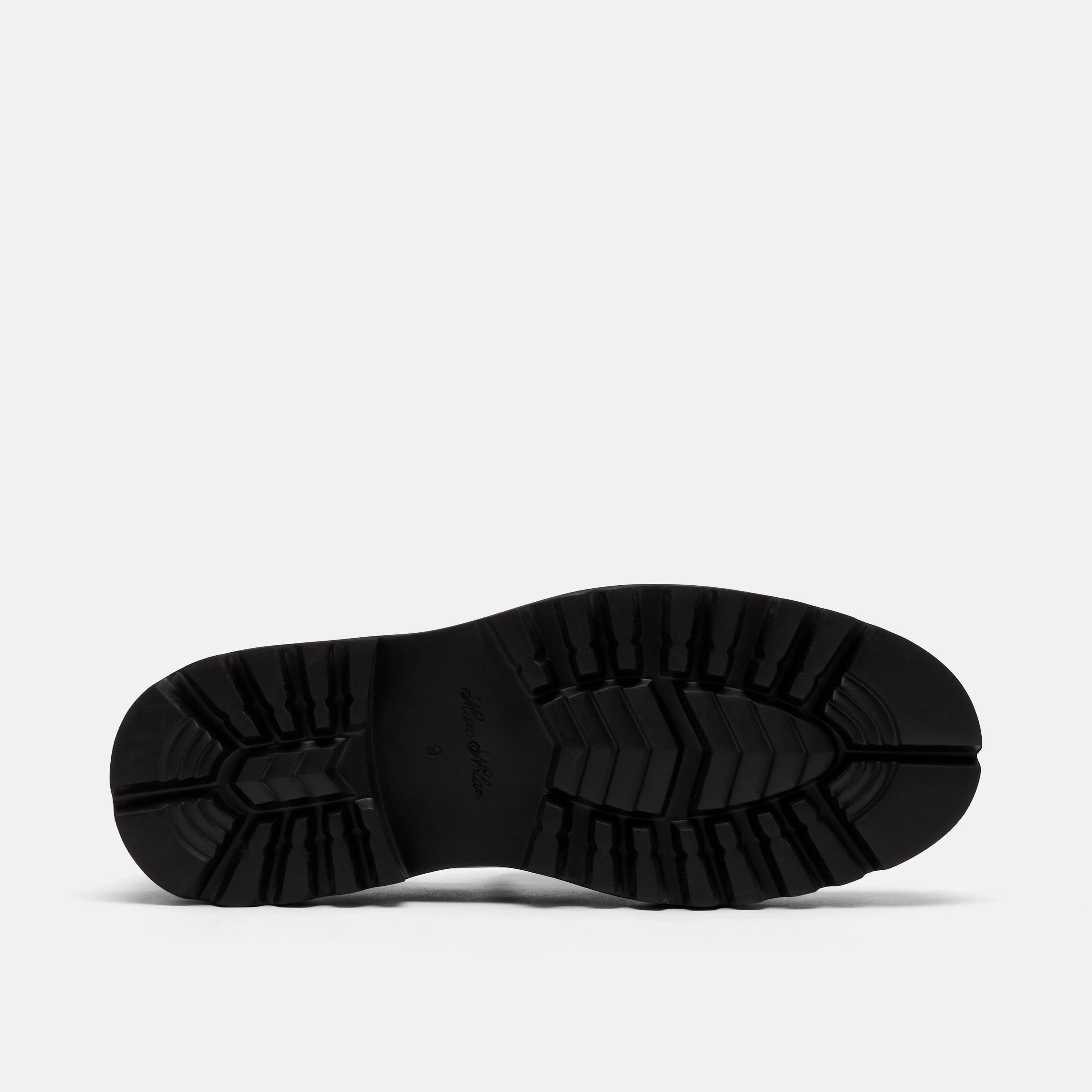 Journey Black Patent Leather Lug Tassel Loafer - Image 6