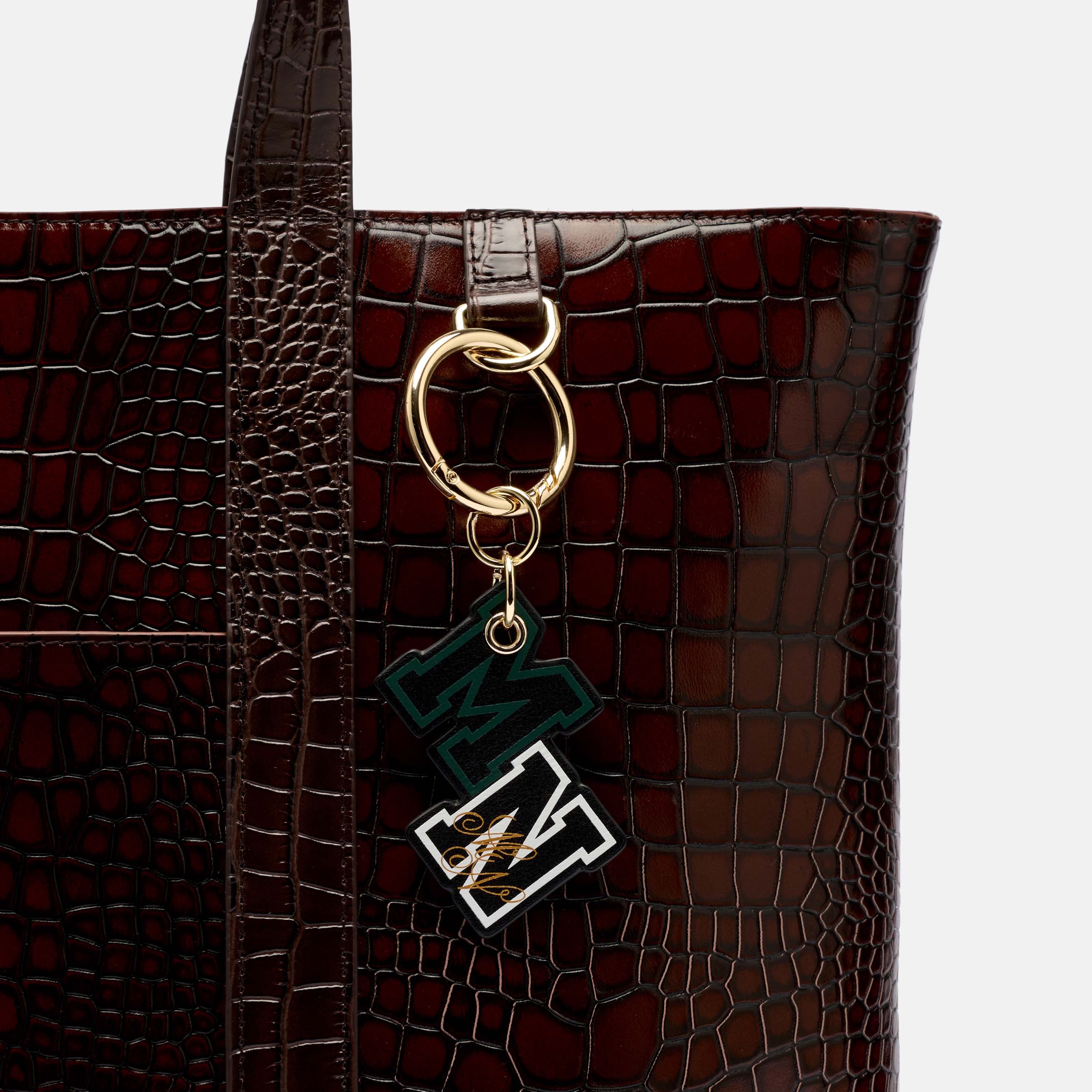 Marc Nolan Leather Bag Charm - MN - Image 2
