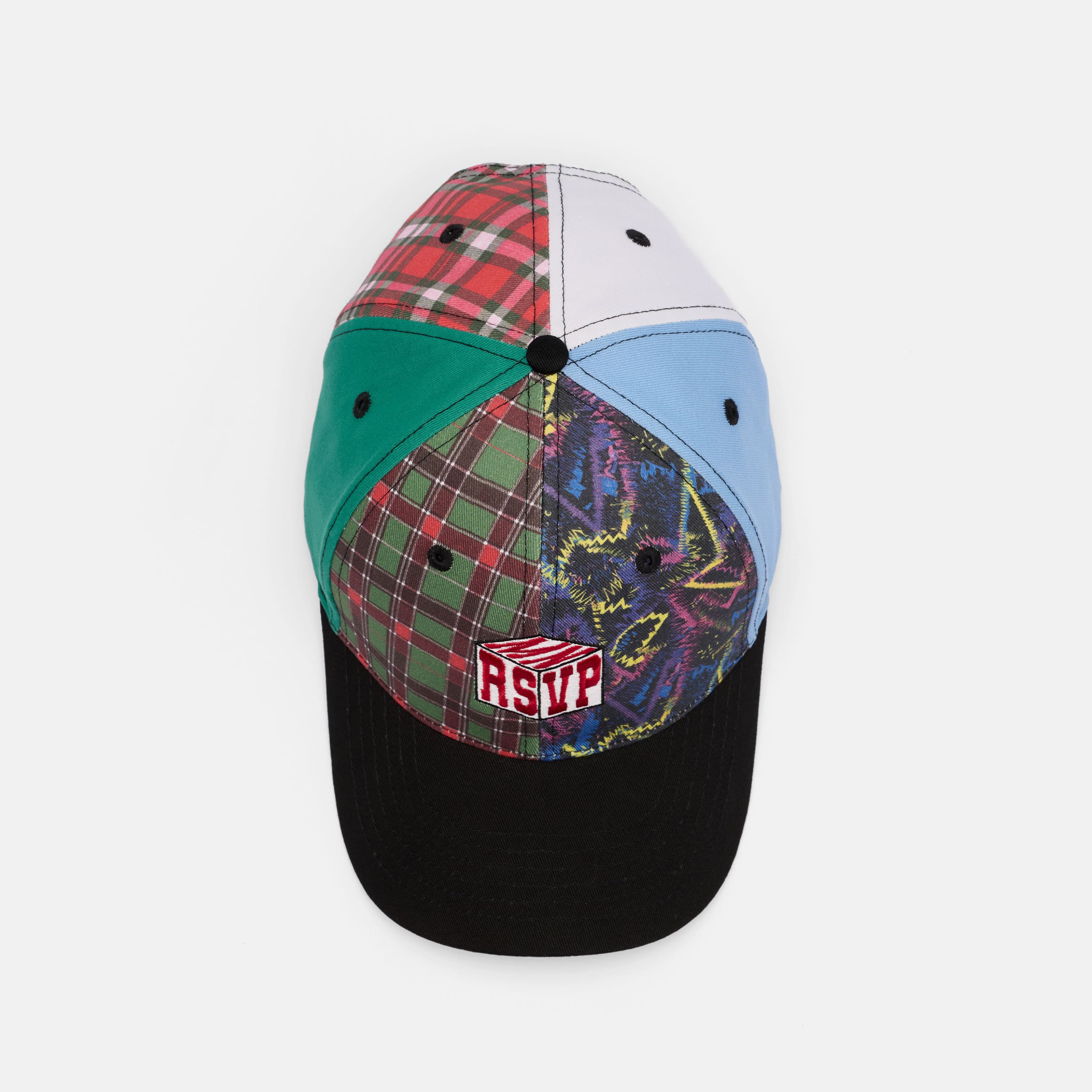 RSVP Gallery Multi-Colored 6 Panel Hat - Image 4