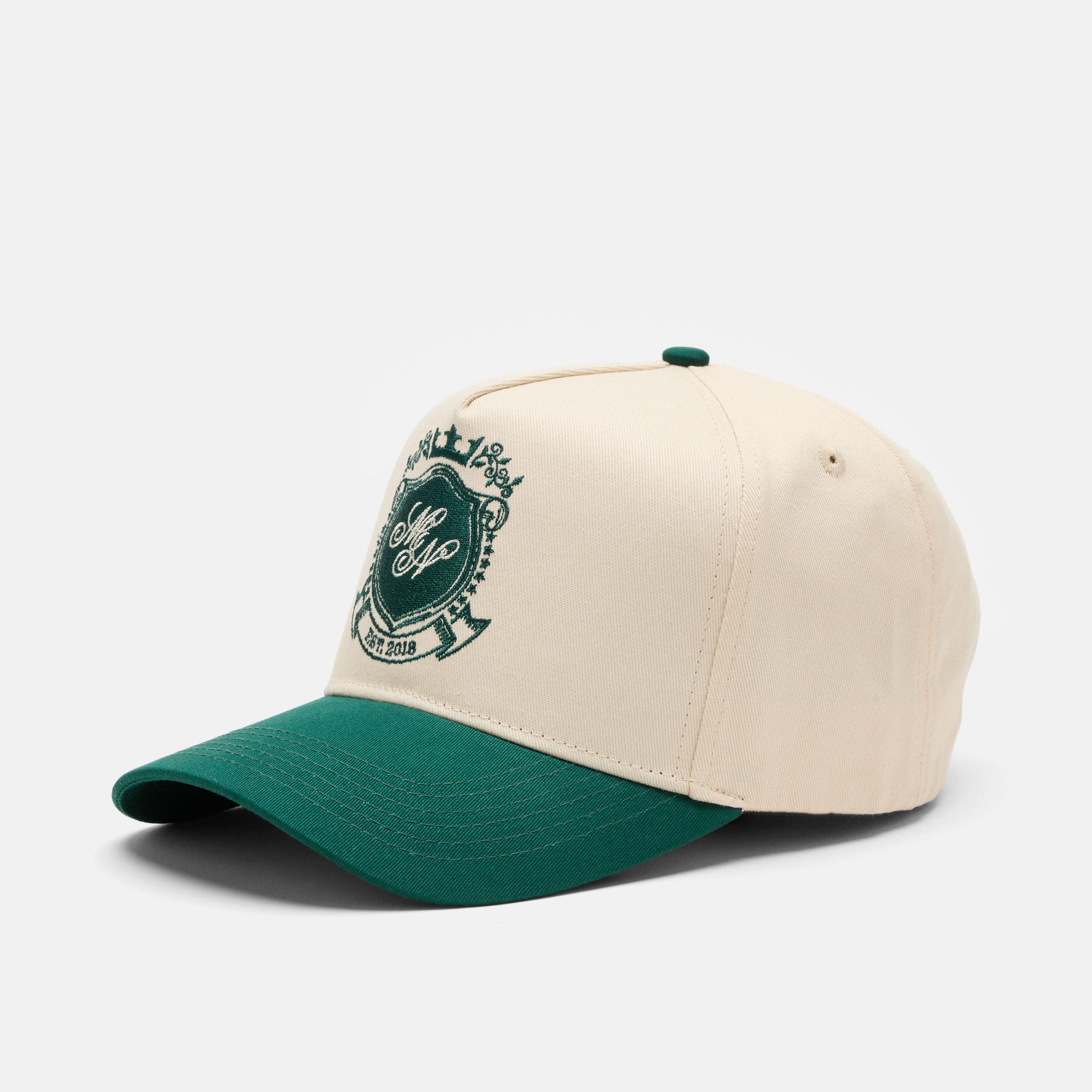 Marc Nolan Crest Logo Hat - Cream - Image 2