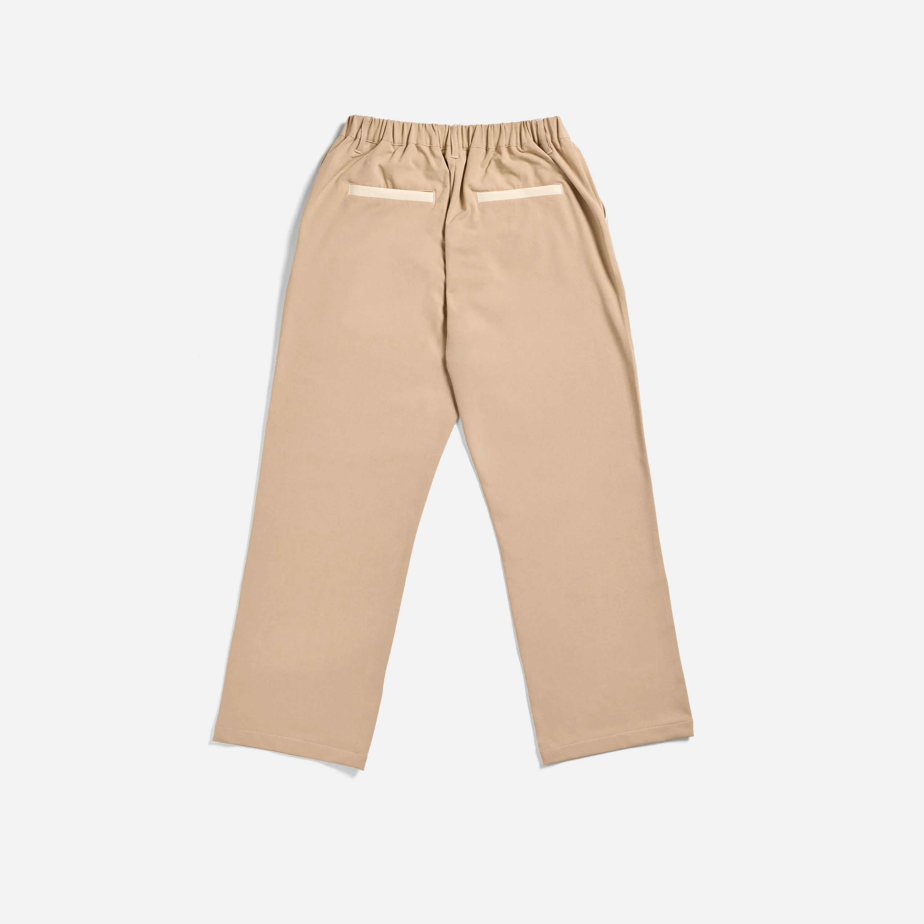 Pleated Golf Trousers - Khaki - Image 6