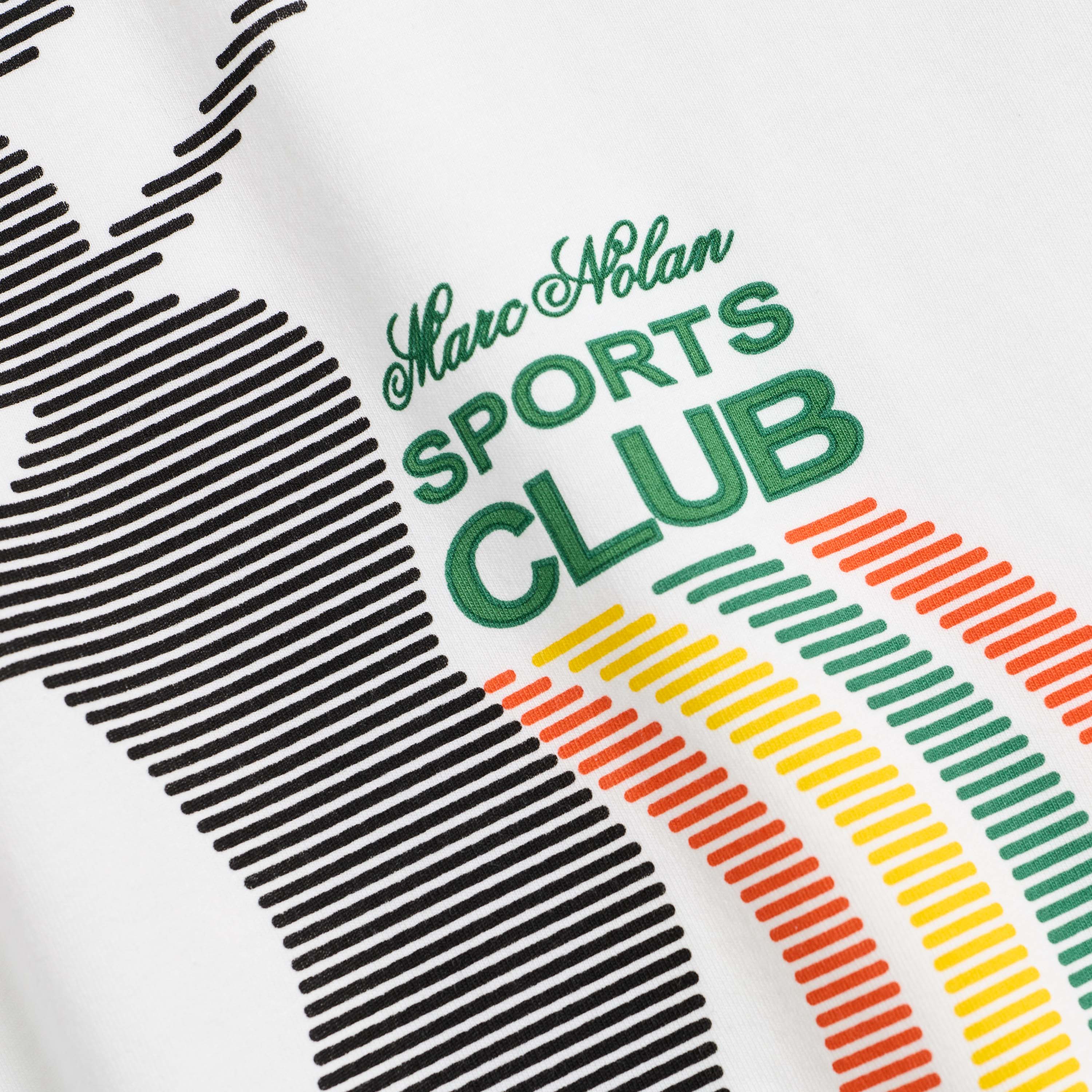 Marc Nolan Sport Club Golf Tee - White - Image 2