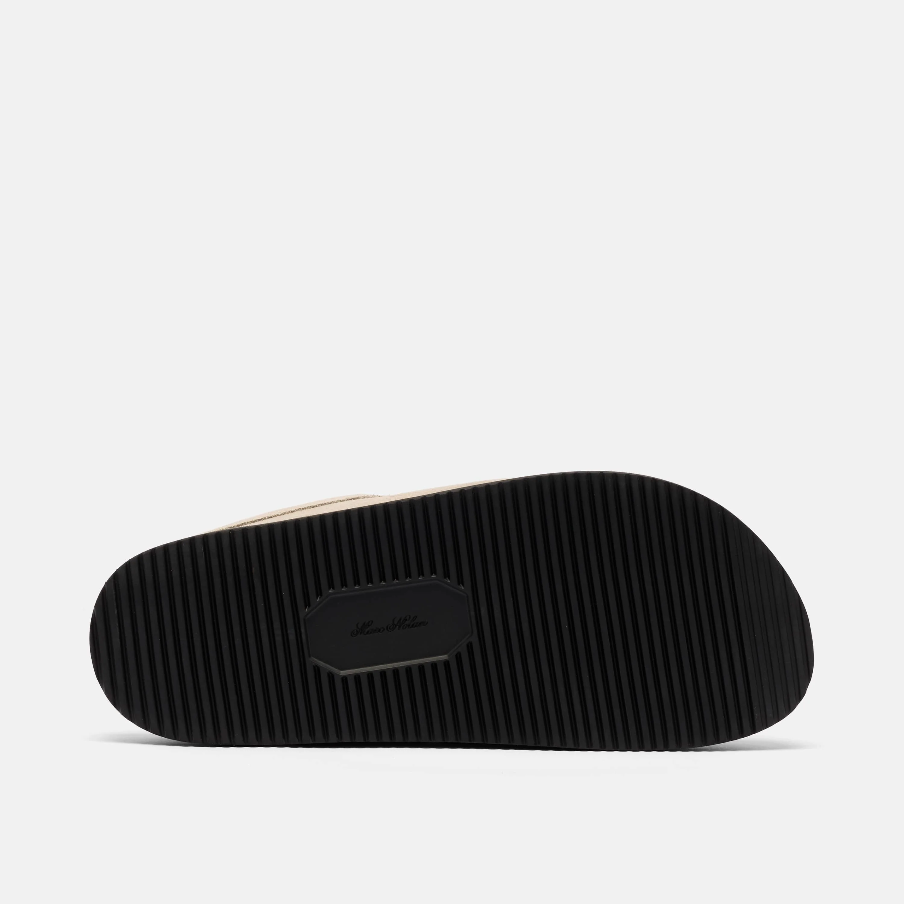 Ms. Hampton Stone Suede Tassel Mules - Image 6