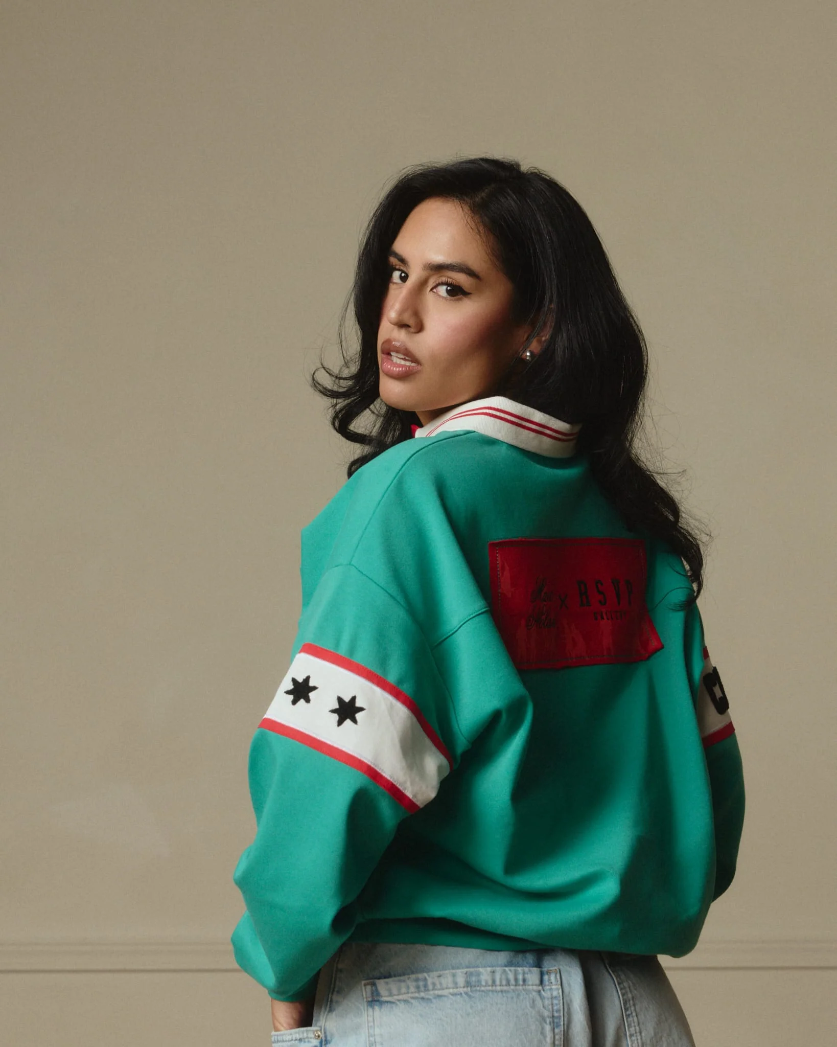 RSVP Gallery Green Rugby Jersey - Unisex - Image 7