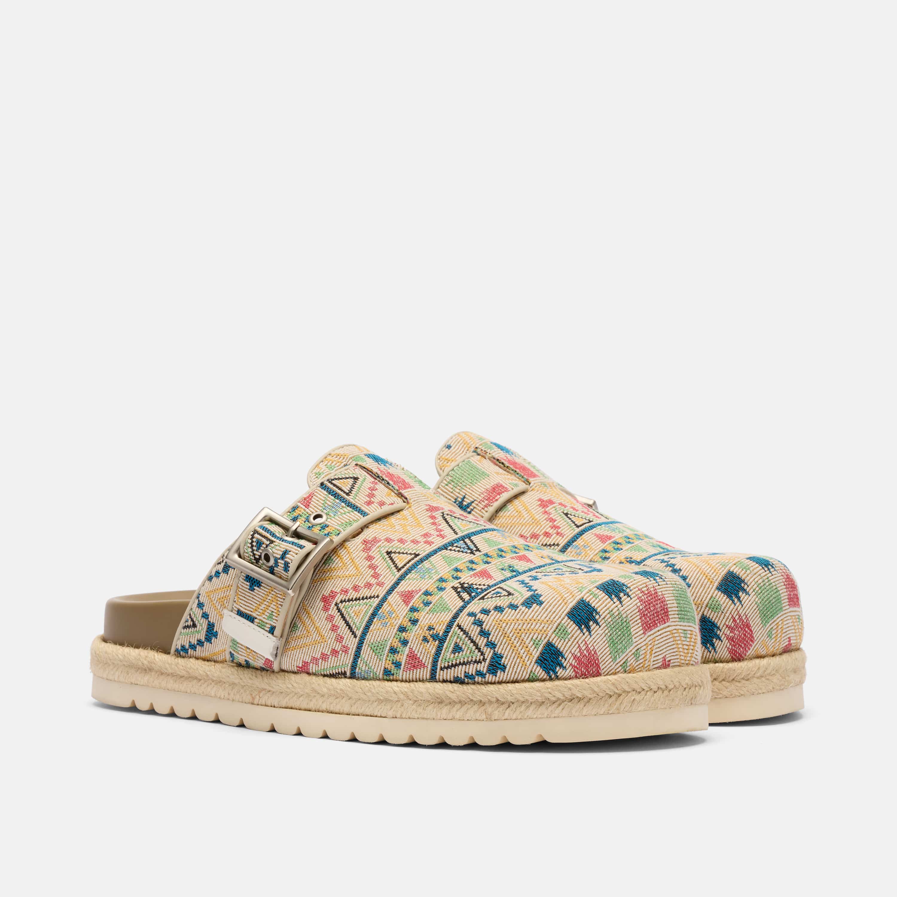 Shiloh Desert Dahlia Loafer Mules - Image 2