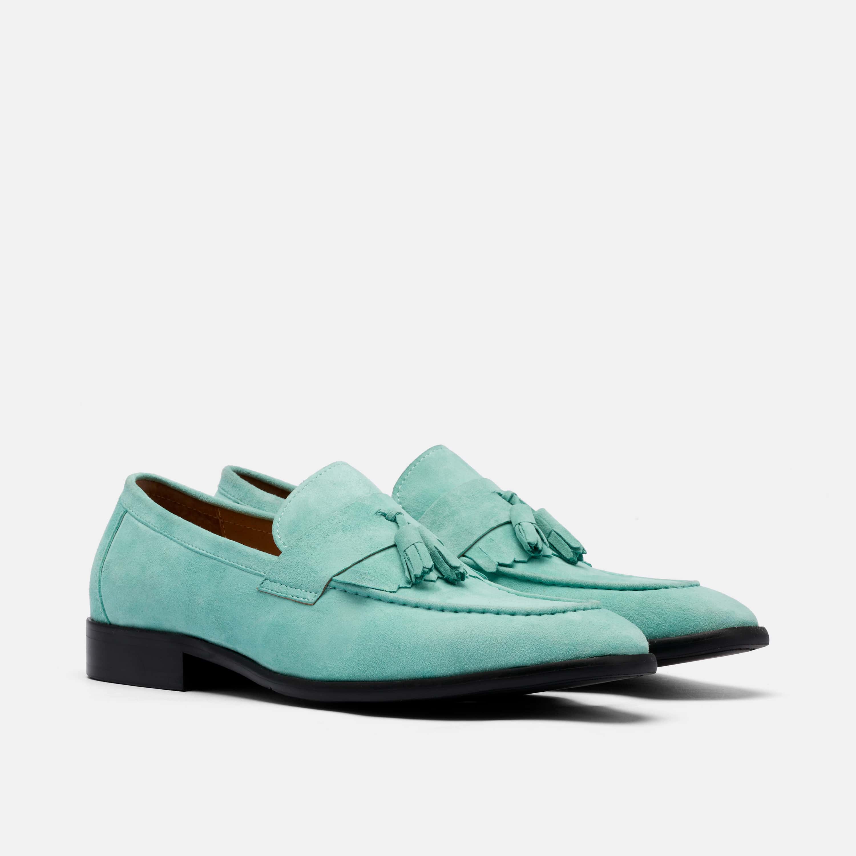 Stayfoxx The Astor Fifth Ave Suede Tassel Loafers - Image 2